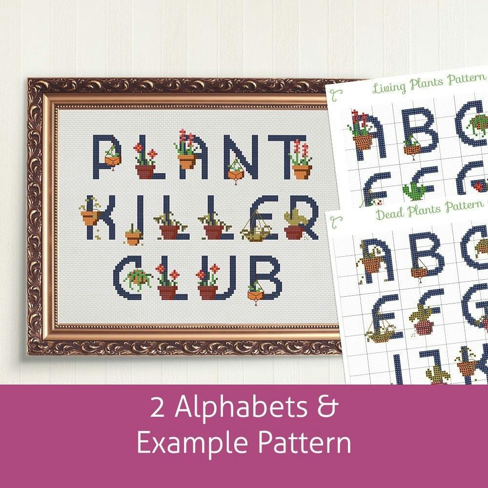 House Plant Alphabets